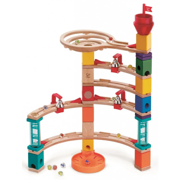 Фото - Дерев'яний конструктор Hape Quadrilla Потік із замку 102 ел. (E6019)