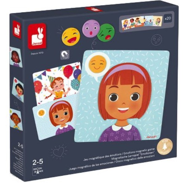 Фото - Настольная игра (3-4 года) Janod Эмоции (J08038)