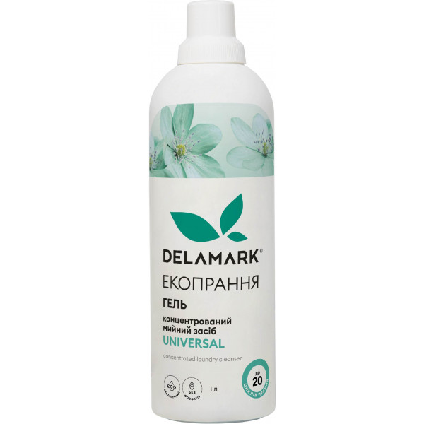 Фото - Гель для прання DeLaMark Universal 1 л (4820152330154)