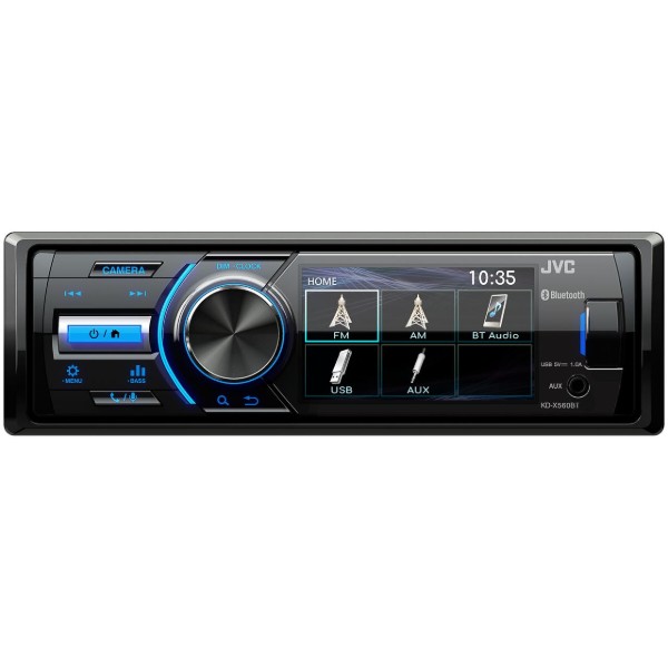 Фото - Авторесивери 1DIN JVC KD-X560BT