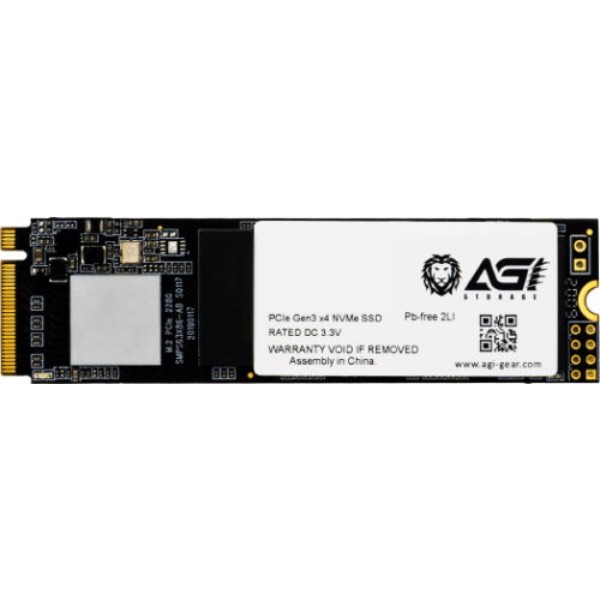 Фото - SSD-накопитель внутренний AGI M.2 2280 PCIe Gen 3x4 256GB (AGI256G16AI198)
