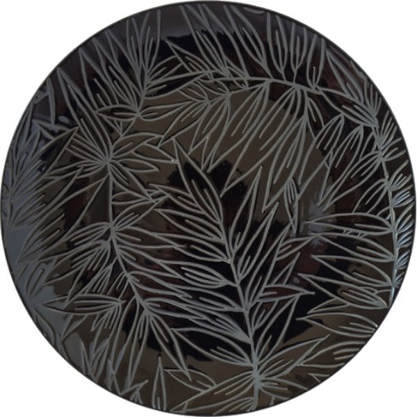 Фото - Тарілка обідня Astera Tropical Black 27 см (A0680-TB002)