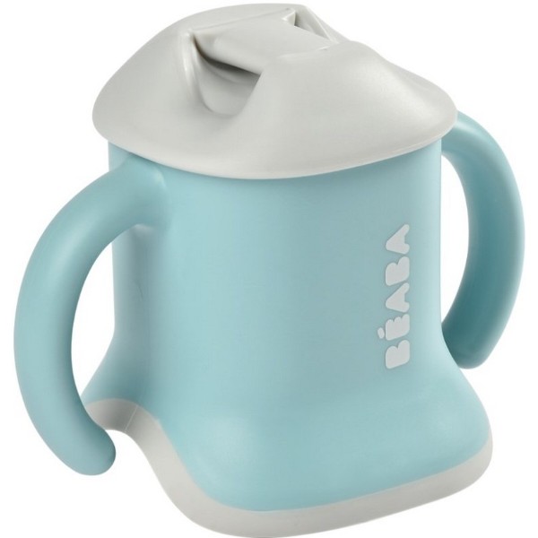 Фото - Поильник-непроливайка детский Beaba Ellipse 3 in 1 Evoluclip Training Cup Airy New (913473)