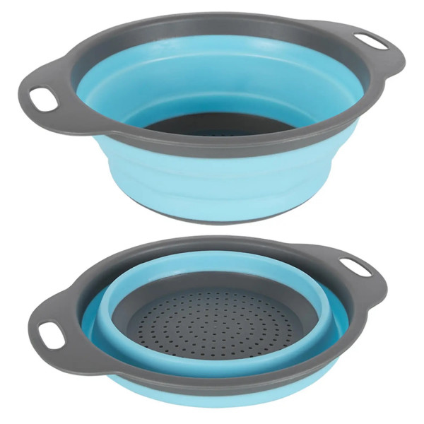 Фото - Набор посуды туристический Gimex Cookware Set induction 9 пр. Blue (6977225)