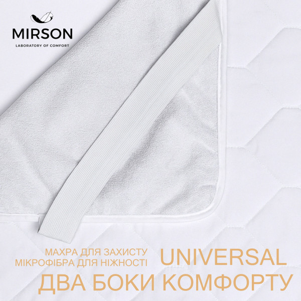 Фото - Наматрацник MirSon Silk Двосторонній 296 150x200 (2200000379337)