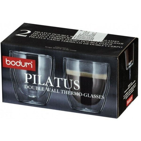 Фото - Набор стаканов Bodum Pilatus 80 мл 2шт (11477-10)