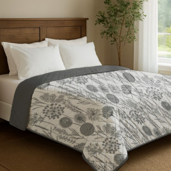 Фото - Покривало односпальне Zastelli FIELD GREY/17-4405 Monument 145х210см Різнокольоровий (22678)