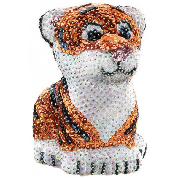 Фото - Набір для творчості з паєток Sequin Art 3D Тигр (SA1122)