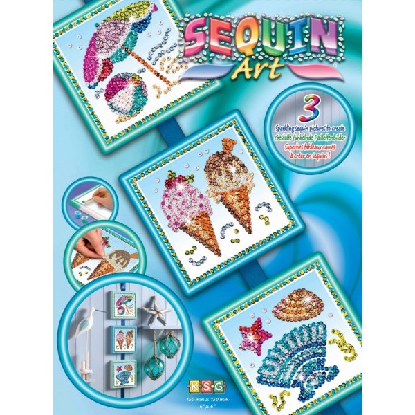 Фото - Набір для творчості з паєток Sequin Art Seasons Літо (SA1418)