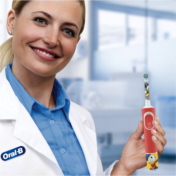 Фото - Зубная щетка электрическая Braun Oral-B (3+лет) D100.413.2K Mickey типа 3710