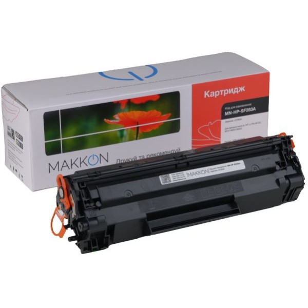 Фото - Картридж для лазерных принтеров/МФУ Makkon HP LJ CF283A 1.5k Black (MN-HP-SF283A)