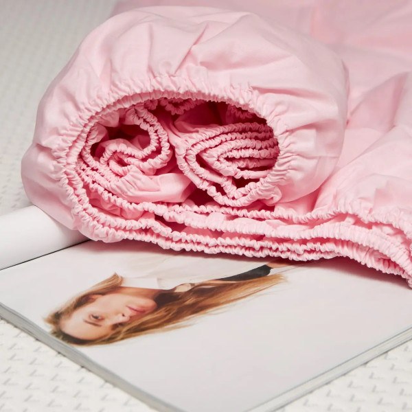 Фото - Простирадло двоспальне Moon&Star Pastel Kiss Бязь Gold Люкс 200х200х20 см (MS-850001338)