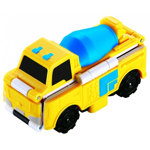 Фото - Машинка-трансформер Flip Cars 2 в 1 Бетономішалка і Траншеєкопач (EU463875-02)