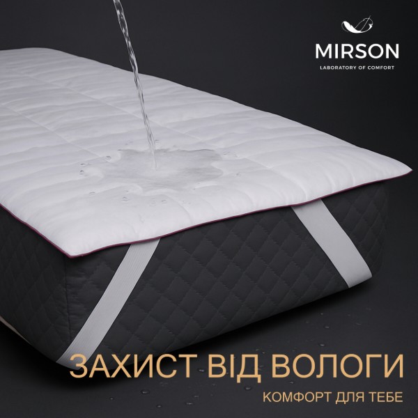 Фото - Наматрацник MirSon DeLuxe Woollen 244 140x200 см (2200000336699)