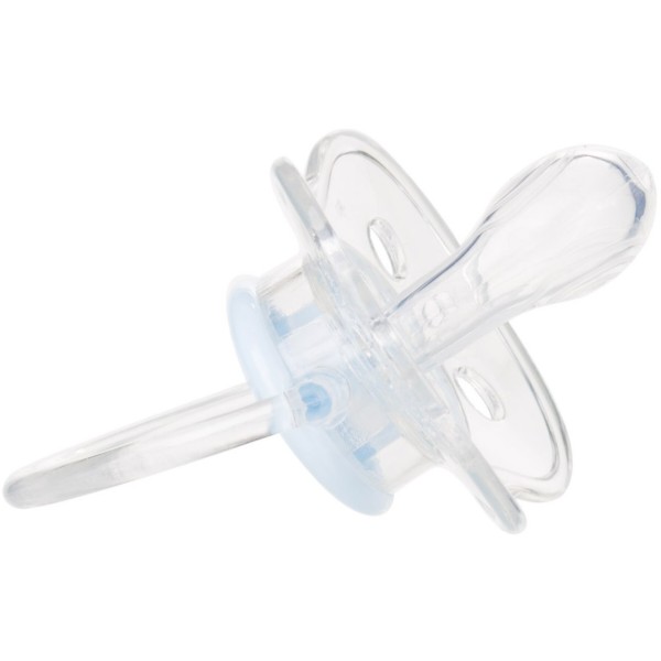 Фото - Симметричная пустышка Canpol babies Newborn baby Силиконовая 0-6 мес., синие звезды, 1 шт. (22/580_blu)