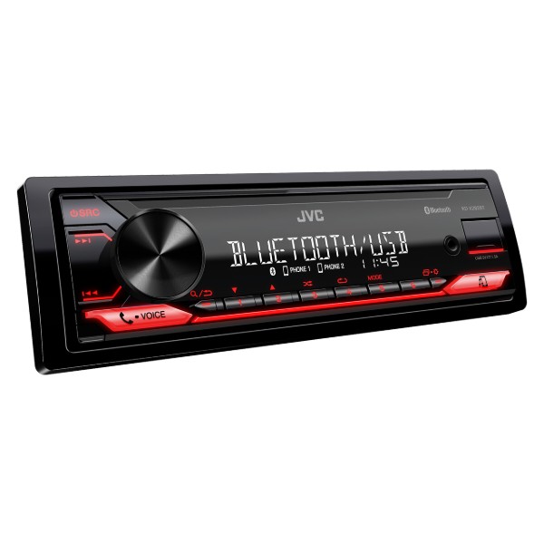 Фото - Авторесивери 1DIN JVC KD-X282BT