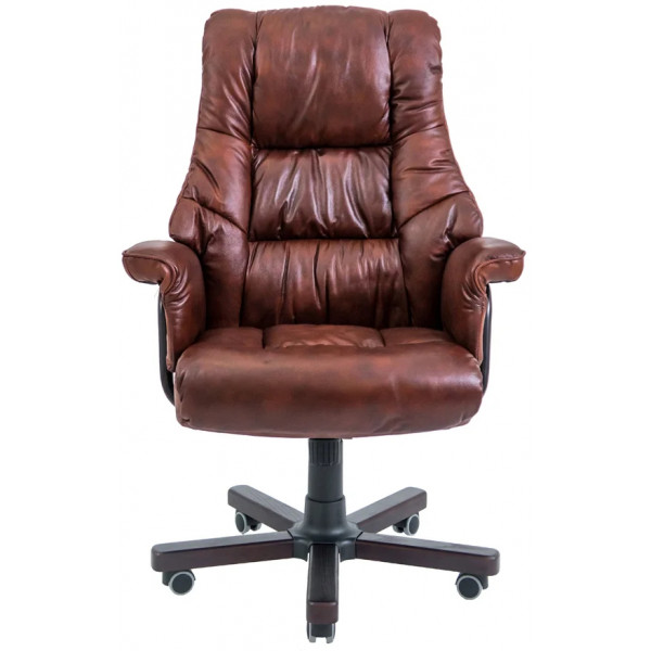 Фото - Кресло офисное Richman Конгресс Вуд M-2 Широкий (Anyfix Wide) Кожа Люкс Коричневая