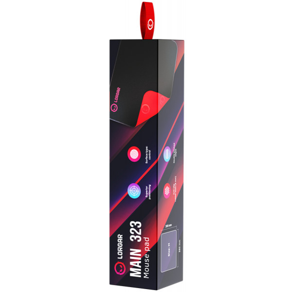 Фото - Килимок для миші ігровий Lorgar Main 323 Gaming (LRG-GMP323)