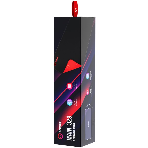 Фото - Килимок для миші ігровий Lorgar Main 329 Gaming (LRG-GMP329)