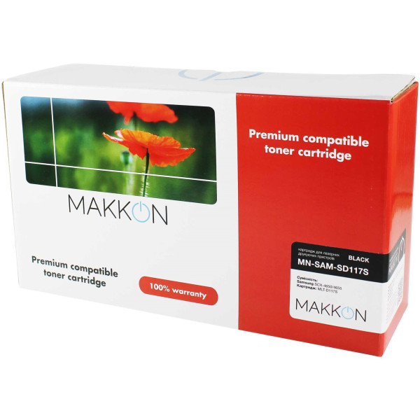 Фото - Картридж-тонер Makkon сумісний аналог Samsung MLT-D117S (MN-SAM-SD117S) Фото - Картридж-тонер Makkon сумісний аналог Samsung MLT-D117S (MN-SAM-SD117S)