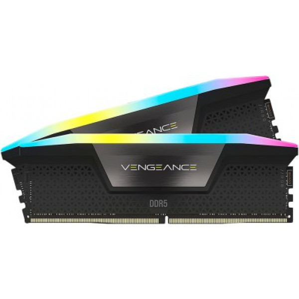 Фото - Память DDR Corsair DDR5 2x16GB/5200 Vengeance RGB Black (CMH32GX5M2B5200C40) Фото - Память DDR Corsair DDR5 2x16GB/5200 Vengeance RGB Black (CMH32GX5M2B5200C40)