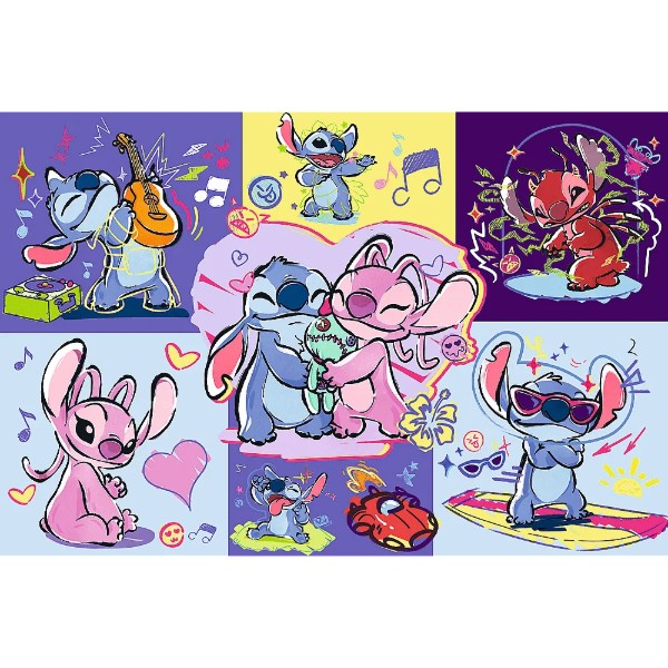 Фото - Пазли (8 +) Trefl 300 Disney Lilo&Stitc Божевільний Стіч (23033)