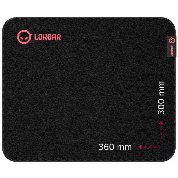 Фото - Килимок для миші ігровий Lorgar Main 323 Gaming (LRG-GMP323)