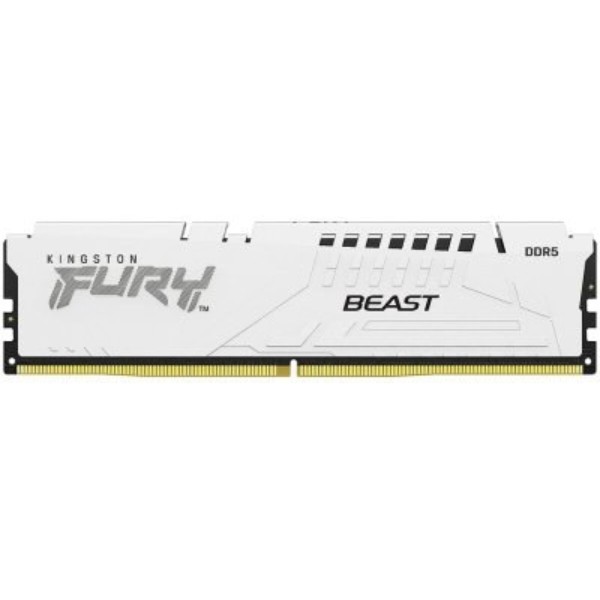 Фото - Пам'ять DDR Kingston Fury Beast EXPO White DDR5 5600MHz 32GB (KF556C36BWE-32)