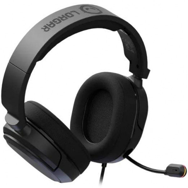 Фото - Гарнітура дротова ігрова Lorgar Kaya 360 Gaming 7.1 USB Black (LRG-GHS360)