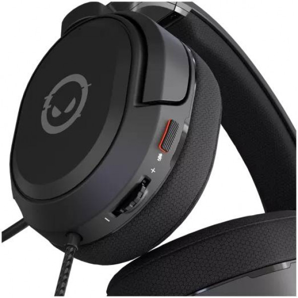 Фото - Гарнітура дротова ігрова Lorgar Kaya 360 Gaming 7.1 USB Black (LRG-GHS360)