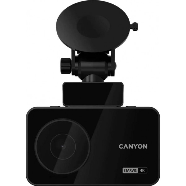 Фото - Відеореєстратор Canyon DVR40GPS UltraHD 4K 2160p GPS Wi-Fi Black (CND-DVR40GPS)