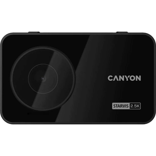 Фото - Відеореєстратор Canyon DVR25GPS WQHD 2.5K 1440p GPS Wi-Fi Black (CND-DVR25GPS)