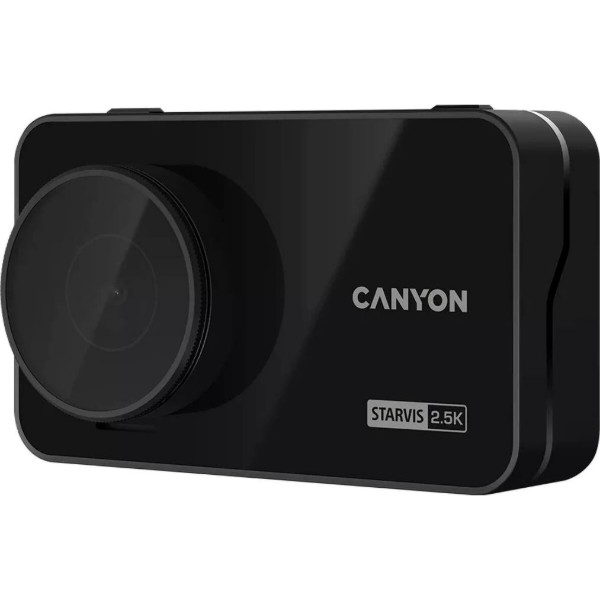 Фото - Відеореєстратор Canyon DVR25GPS WQHD 2.5K 1440p GPS Wi-Fi Black (CND-DVR25GPS)
