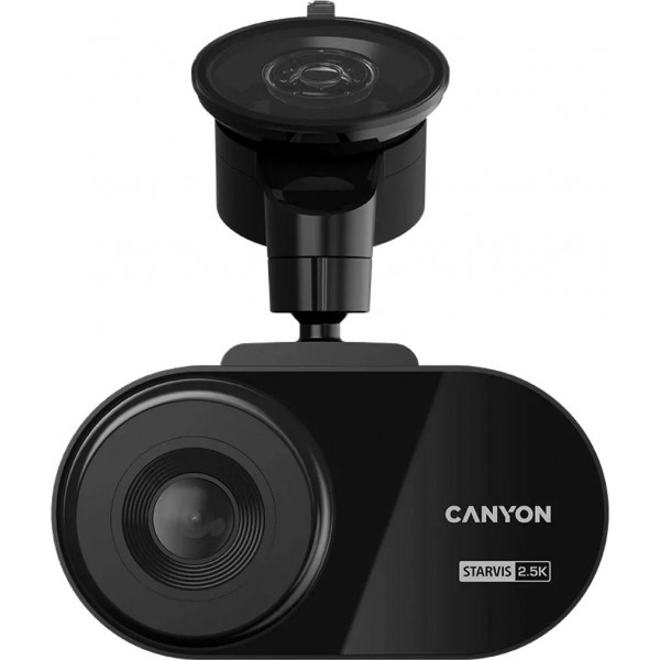 Фото - Відеореєстратор Canyon DVR25 WQHD 2.5K 1440p Wi-Fi Black (CND-DVR25)
