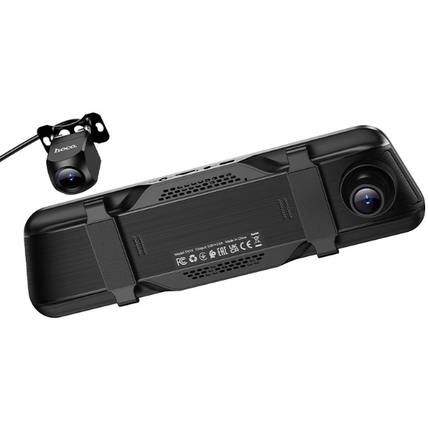 Фото - Відеореєстратор HOCO DV16 9.66-inch Black (6942007664219)