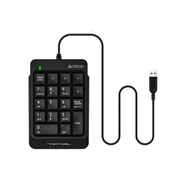 Фото - Клавіатура дротова A4tech FK13P (Black)