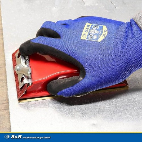 Фото - Лист шліфувальний S&R 93х230 мм 80 шт. (232093080)