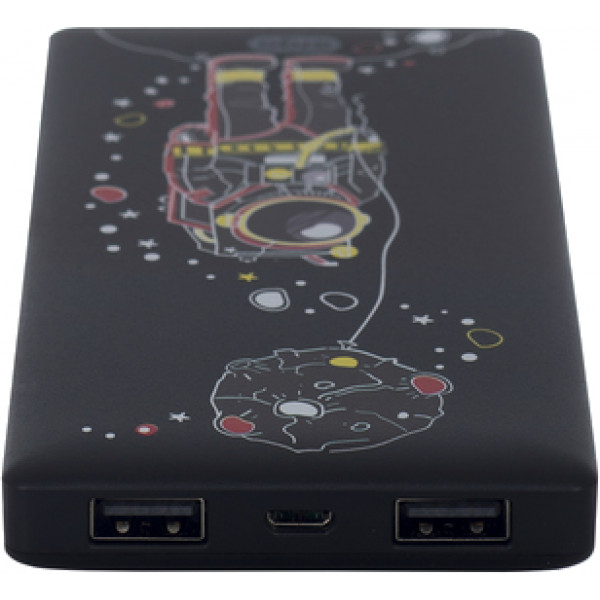 Фото - Батарея мобильная Ergo LP-83 10000 mAh Black Spaceman