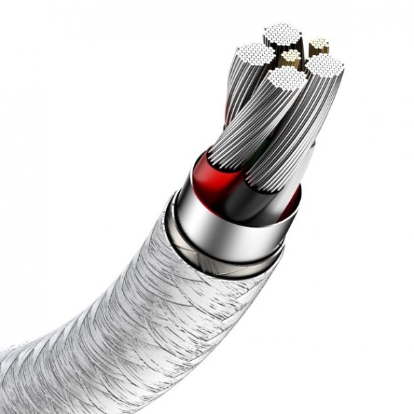 Фото - Кабель Baseus AM-Type-C M 2.0 m 6.0A 66W (CAKF000202)