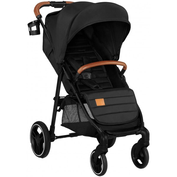 Фото - Коляска прогулянкова Kinderkraft Grande 2020 Black (KKWGRANBLK000N)