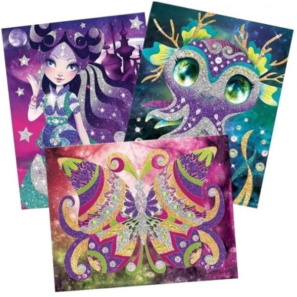 Фото - Набор для рисования блёстками Nebulous Stars Аппликации. Блеск галактик (11011)