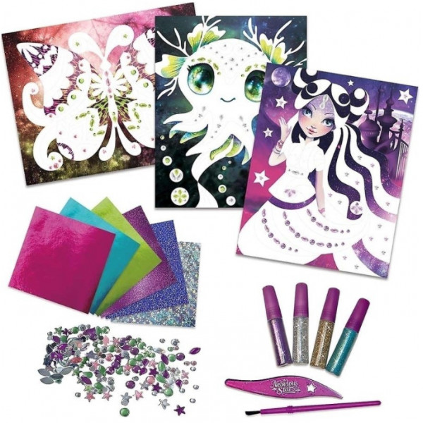 Фото - Набор для рисования блёстками Nebulous Stars Аппликации. Блеск галактик (11011)