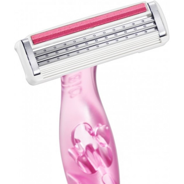 Фото - Станок жіночий одноразовий BIC Miss Soleil Sensitive 3 шт. (3086123519176)