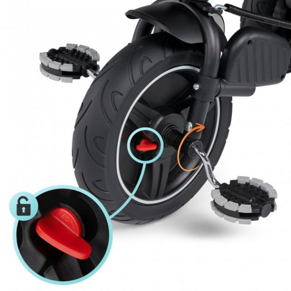 Фото - Триколісний велосипед Kinderkraft Spinstep Mauvelous Pink (KRSPST00PNK0000)