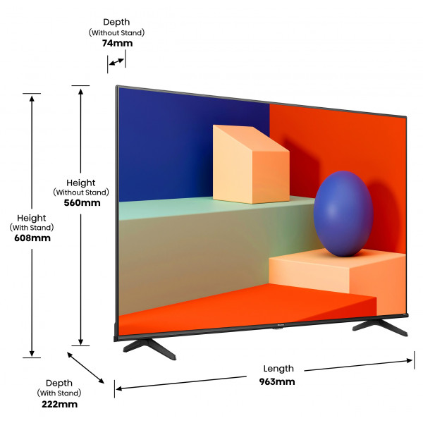 Фото - Телевизор Hisense 43A6K