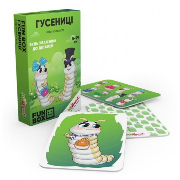 Фото - Настольная игра (5-7 лет) JoyBand-Bontoy FunBox Гусеницы (FB0002)
