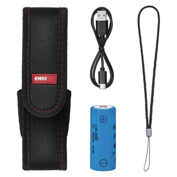 Фото - Ліхтар EMOS P3190 Ultibright 90 1200 Lm 5000 mAh метал фокус