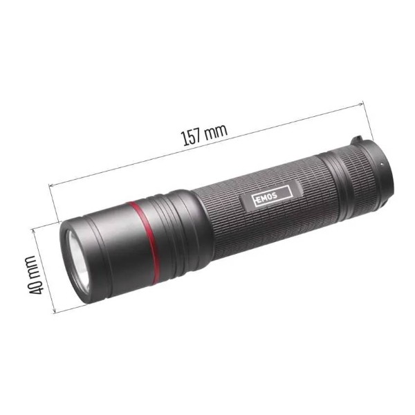 Фото - Ліхтар EMOS P3190 Ultibright 90 1200 Lm 5000 mAh метал фокус