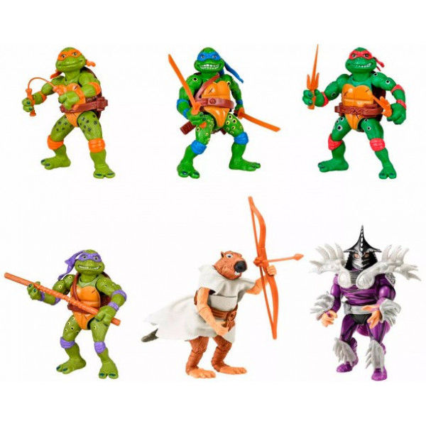 Фото - Колекційна фігурка TMNT МІКЕЛАНДЖЕЛО (12 cm) (81333)