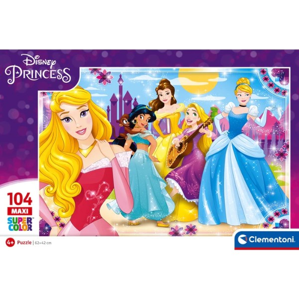 Фото - Пазлы (3-4 года) Clementoni Princess серия MAXI 104 эл. (23714)
